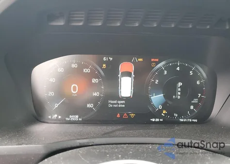 2020 Volvo Xc90 T6 Momentum из США, поврежденный, VIN YV4A221K5L1538974